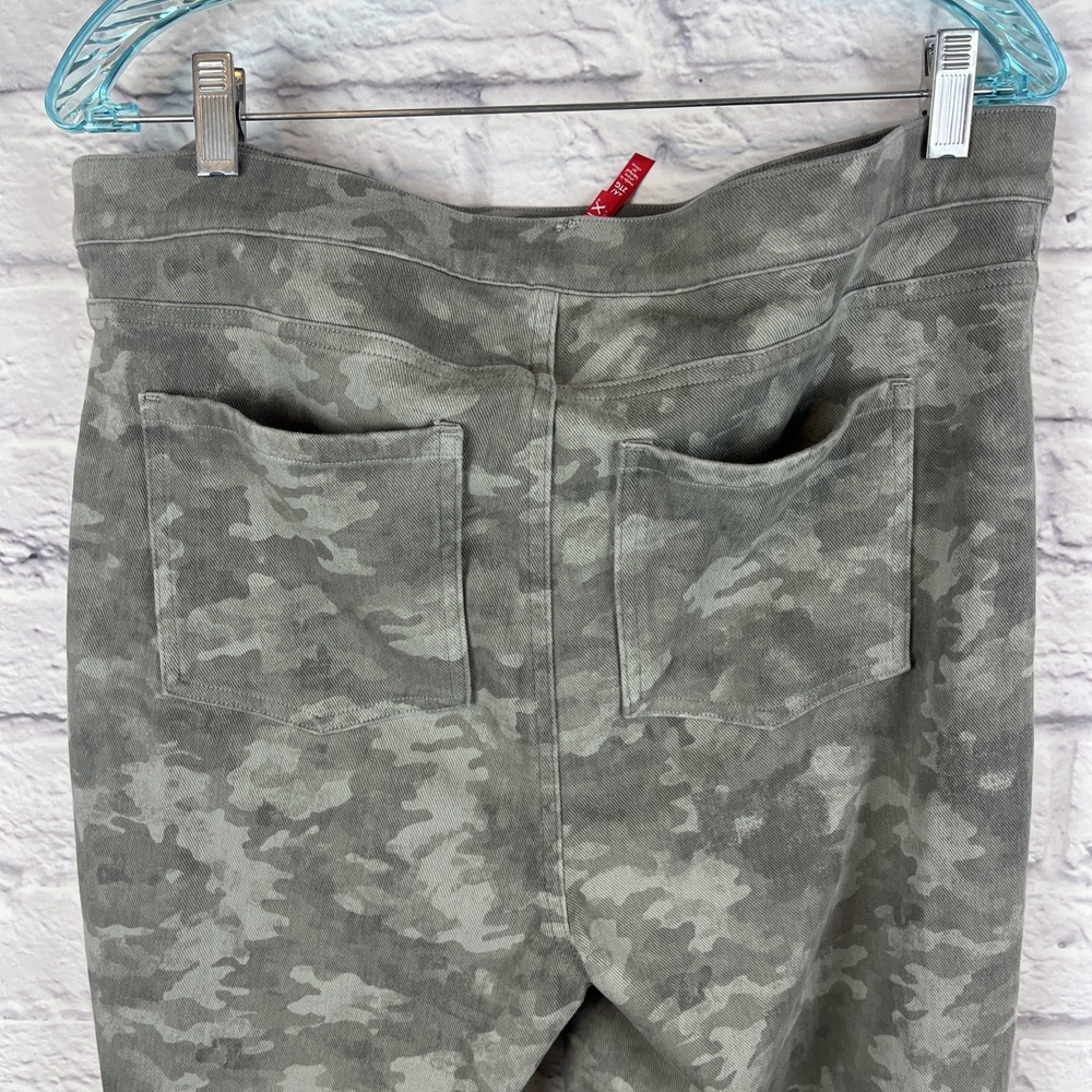 Spanx Women's Y2K Athleisure Stetch Flattering Ankle Grey Camo Leggings 2X - Picture 6 of 8